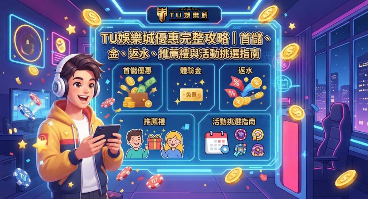 TU娛樂城優惠完整攻略