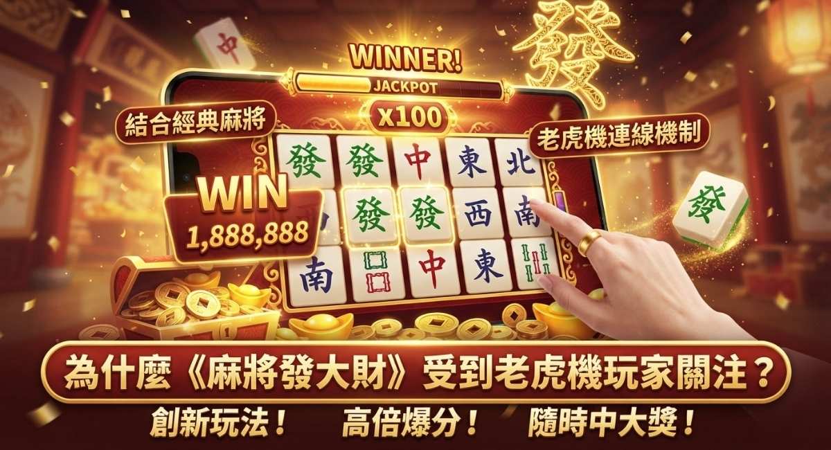 為什麼麻將發大財受到老虎機玩家關注