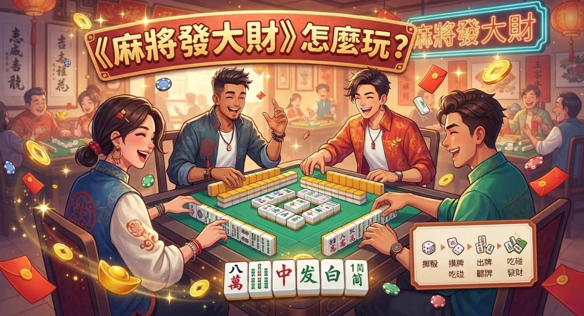 麻將發大財連擊玩法