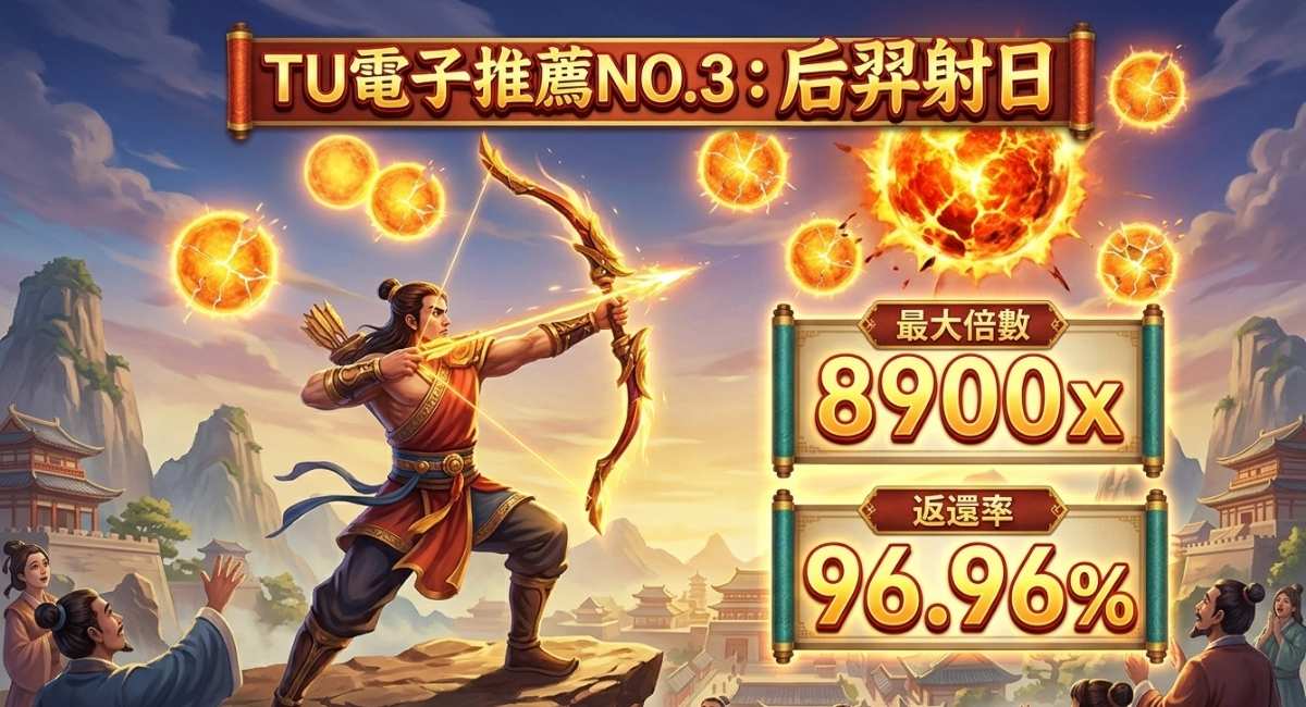TU電子推薦NO.3：后羿射日